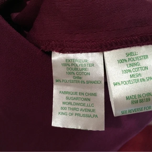 Lilly Pulitzer Women 8 Rosalie Strapless Jumpsuit Amarena Cherry Corset New - Picture 8 of 8